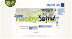 Desktop Screenshot of madalbal.cz