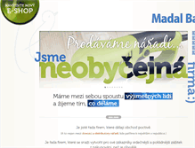 Tablet Screenshot of madalbal.cz